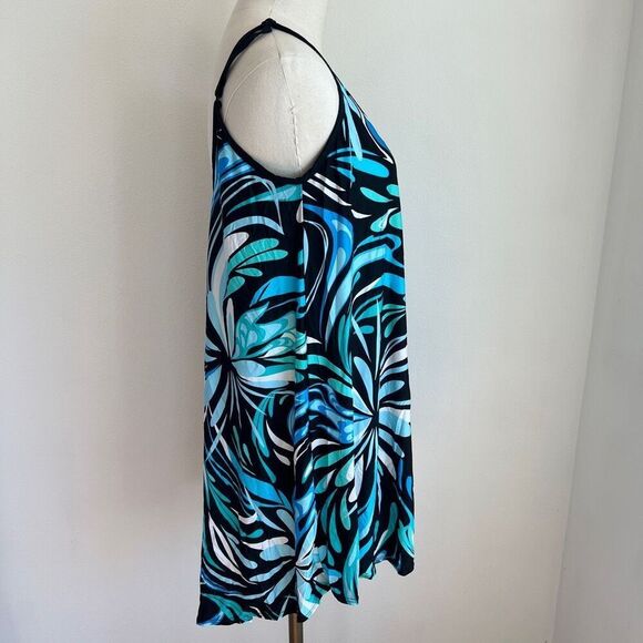 Coco Reef Darling Cover Up Beach Dress Black and Blue Size Small NWT - Picture 6 of 13